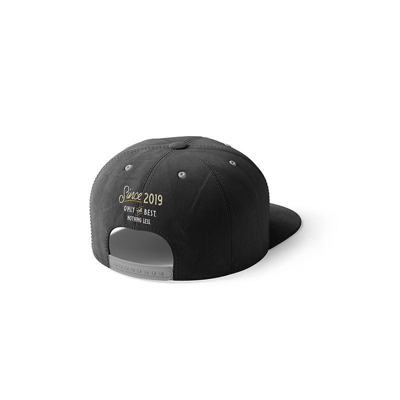 SNAPBACK HAT BLACK | The 10/10 Boys - Image 3