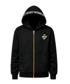 Hoody zip front