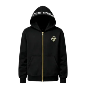 Hoody zip front