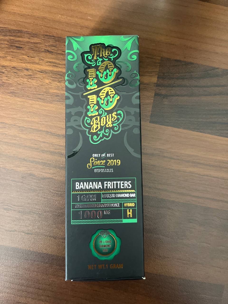 The 10/10 Boys BANANA FRITTERS 1GRAMS