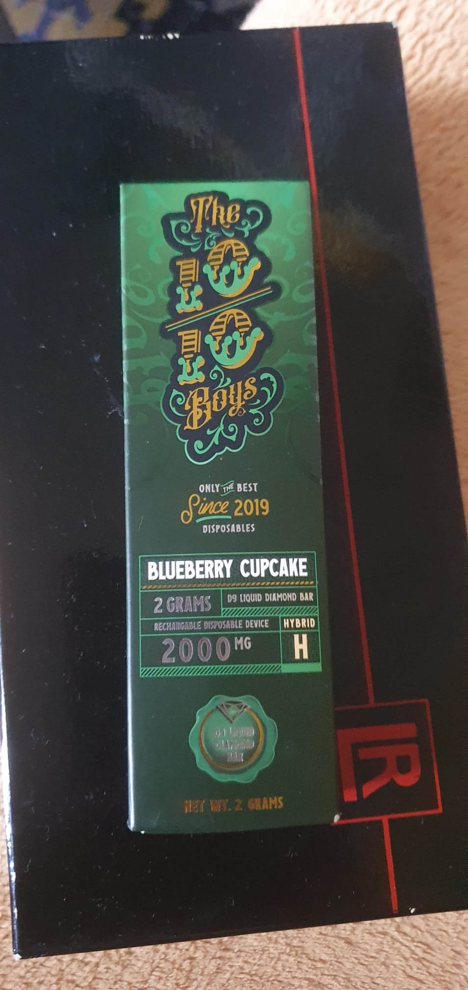 The 10/10 Boys BLUEBERRY CUPCAKE 2GRAMS